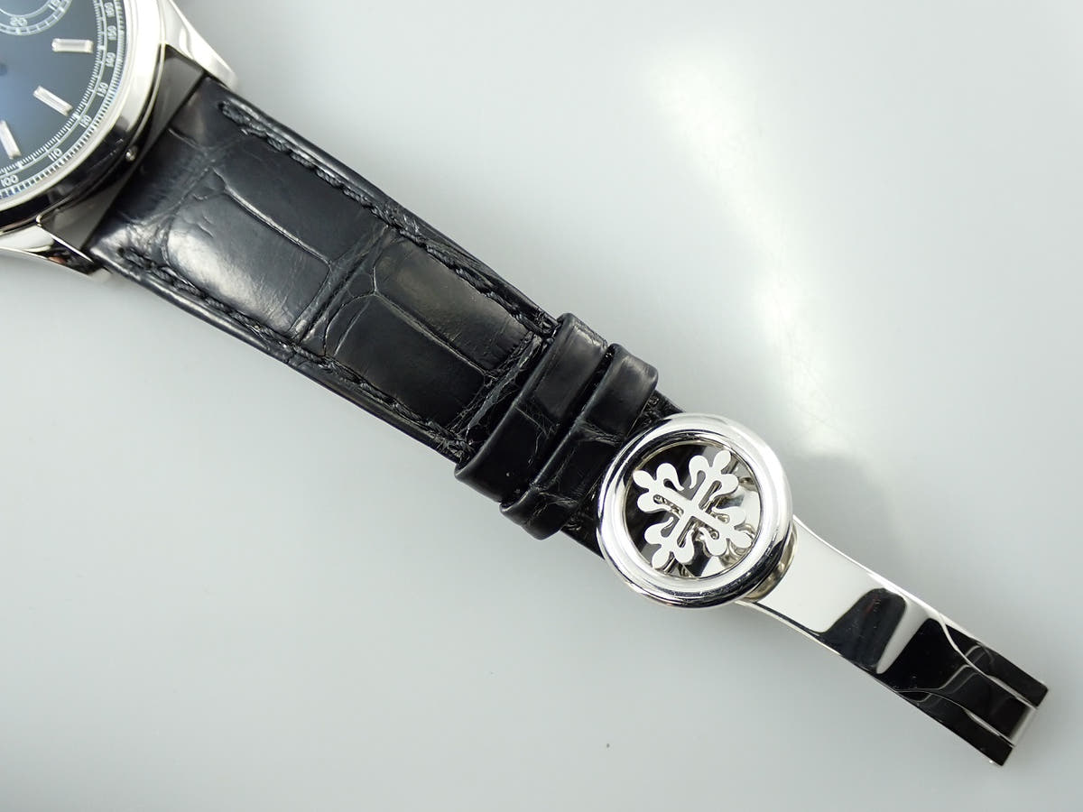 パテックフィリップ コンプリケーション クロノグラフ Ref.5170P-001 ブルー文字盤 美中古 5X2AKJKU