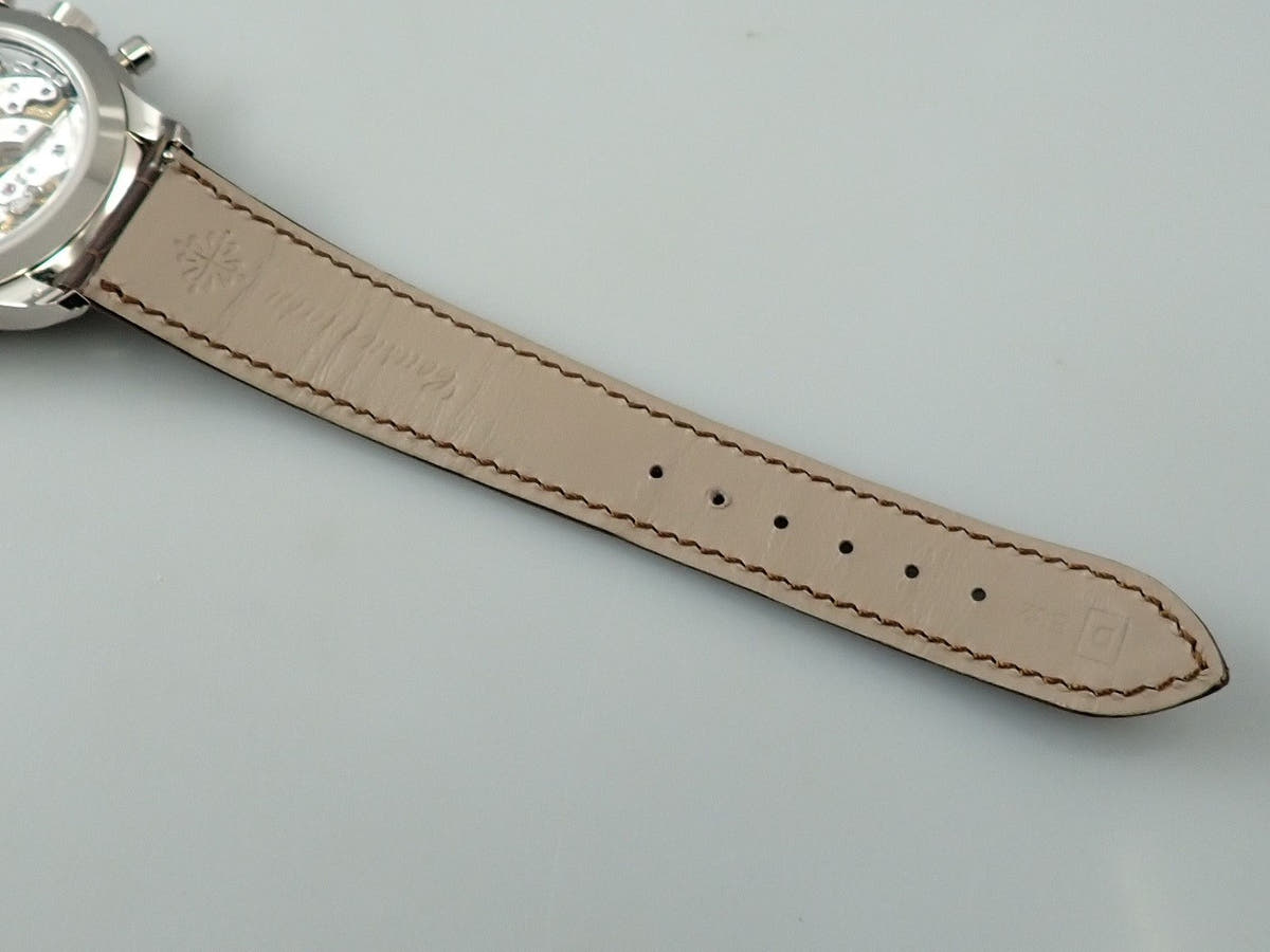 パテックフィリップ クロノグラフ Ref.5172G-010 ローズゴールドメッキのオパーリン文字盤 極美品 437C4ASY