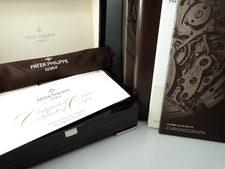 Patek Philippe Chronograph &lt;Warranty, Box, etc.&gt;