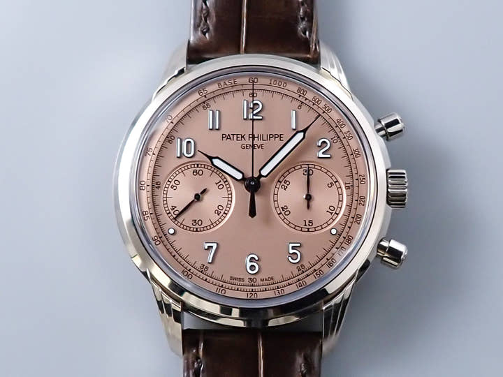 パテックフィリップ クロノグラフ Ref.5172G-010 ホワイトゴールド ローズゴールドメッキのオパーリン文字盤