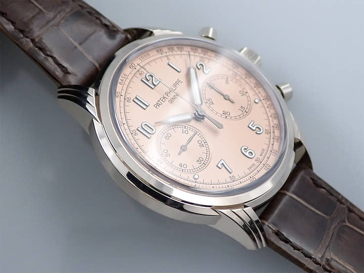 パテックフィリップ クロノグラフ Ref.5172G-010 ホワイトゴールド ローズゴールドメッキのオパーリン文字盤