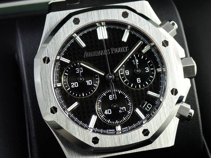 オーデマピゲ ロイヤルオーク クロノグラフ 50周年記念 Ref.26240ST.OO.1320ST.02 ステンレススチール ブラック文字盤