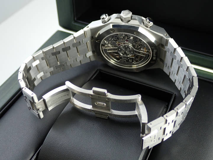 オーデマピゲ ロイヤルオーク クロノグラフ 50周年記念 Ref.26240ST.OO.1320ST.02 ステンレススチール ブラック文字盤