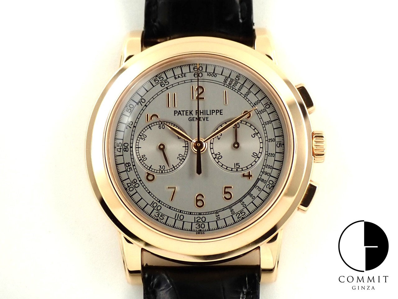 Patek Philippe Complications Chronograph Ref.5070R-001 18KRG Silver Dial