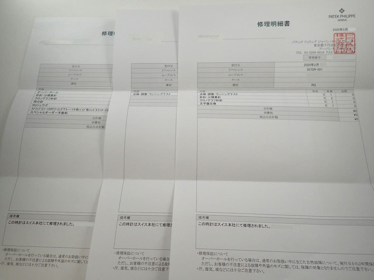 パテックフィリップ コンプリケーション クロノグラフ Ref.5070R-001 シルバー文字盤 中古 1ZKSZYZA