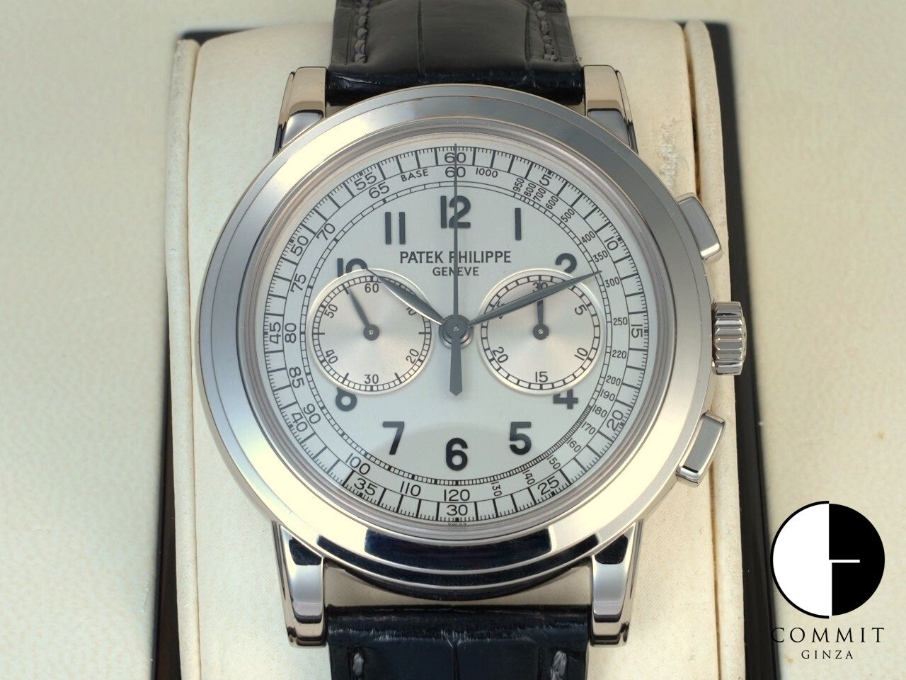 Patek Philippe Chronograph Ref.5070G-001 18KWG Silver Dial