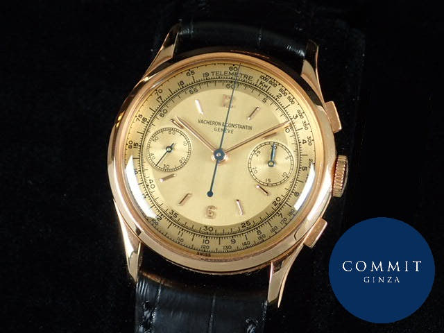 ヴァシュロンコンスタンタン クロノグラフ Ref.4072 シャンパン文字盤 中古 chronograph-9