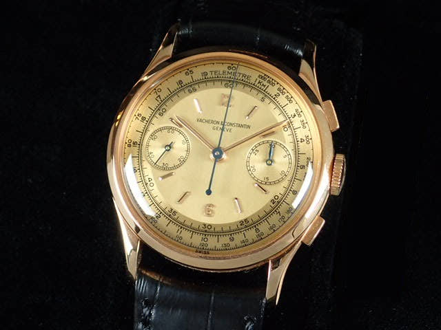 ヴァシュロンコンスタンタン クロノグラフ Ref.4072 シャンパン文字盤 中古 chronograph-9