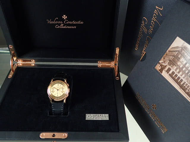 ヴァシュロンコンスタンタン クロノグラフ Ref.4072 シャンパン文字盤 中古 chronograph-9