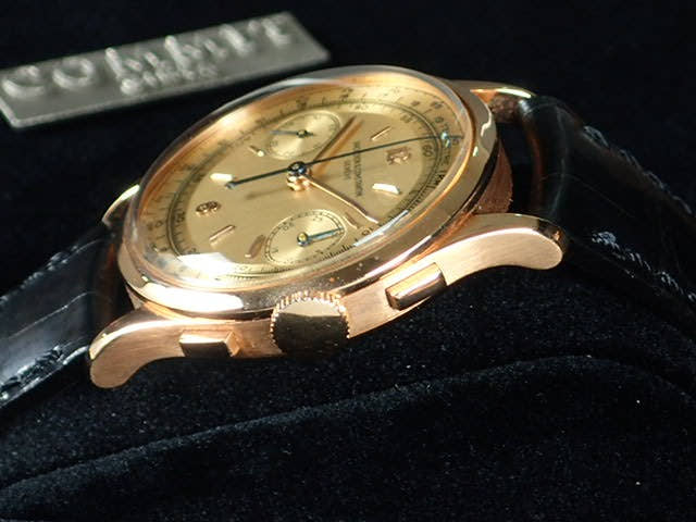 ヴァシュロンコンスタンタン クロノグラフ Ref.4072 シャンパン文字盤 中古 chronograph-9