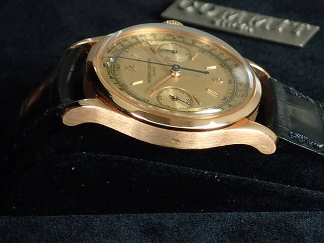 ヴァシュロンコンスタンタン クロノグラフ Ref.4072 シャンパン文字盤 中古 chronograph-9