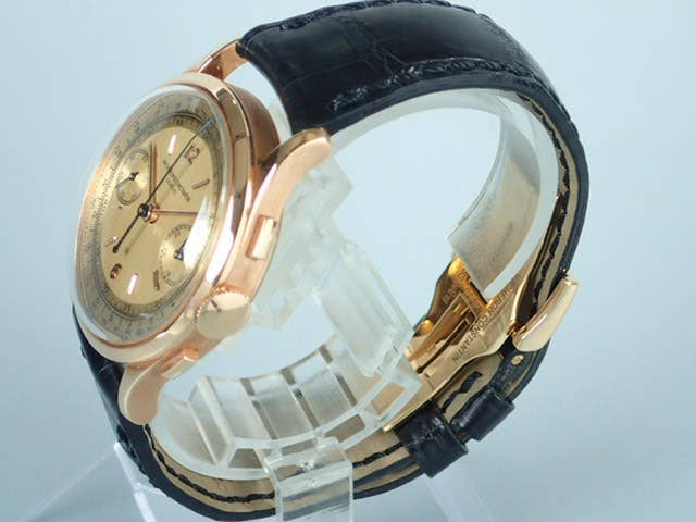 ヴァシュロンコンスタンタン クロノグラフ Ref.4072 シャンパン文字盤 中古 chronograph-9