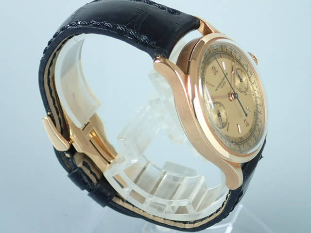 ヴァシュロンコンスタンタン クロノグラフ Ref.4072 シャンパン文字盤 中古 chronograph-9