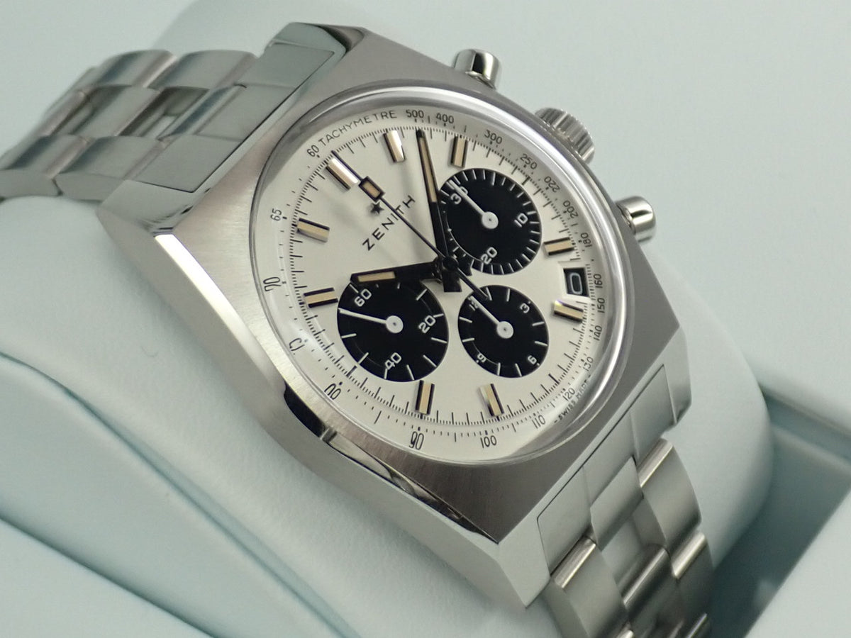 "Zenith" Chronomaster A384 "LUPIN THE THIRD 2nd Edition" Ref.03.L384-2.400/07.M384 White Dial Unused Y6C76138"