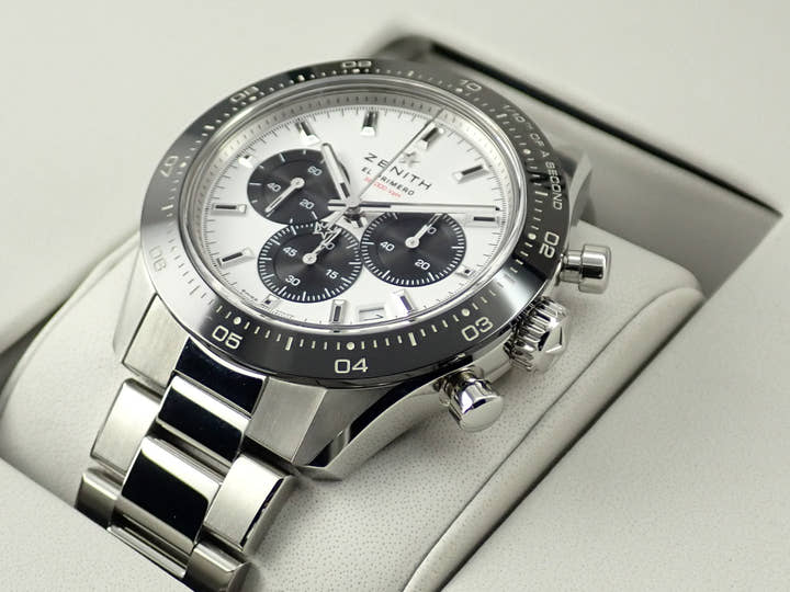 Zenith Chronomaster Sport El Primero Yoshida Special Ref.03.3102.3600/02.M3100 White Dial Very Good Condition 7UF14894