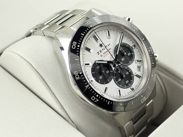 Zenith Chronomaster Sport El Primero Yoshida Special Ref.03.3102.3600/02.M3100 White Dial Very Good Condition 7UF14894
