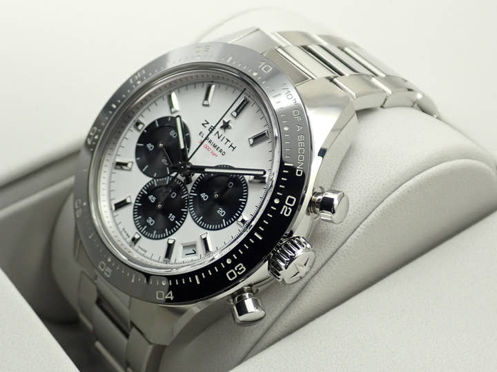 Zenith Chronomaster Sport El Primero Yoshida Special Ref.03.3102.3600/02.M3100 White Dial Very Good Condition 7UF14894