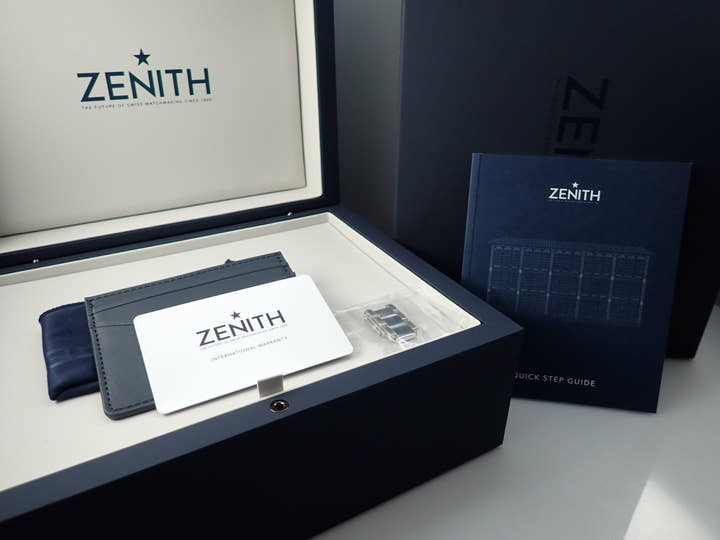 Zenith Chronomaster Sport El Primero Yoshida Special Ref.03.3102.3600/02.M3100 White Dial Very Good Condition 7UF14894