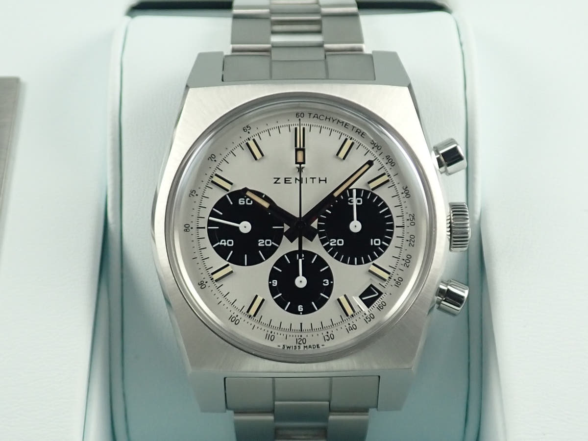 ゼニス エル・プリメロ リバイバル ルパン3世 セカンドリミッテッド Ref.03.L384-2.400/07.M384 ホワイト文字盤 美品 V8JPX6H6