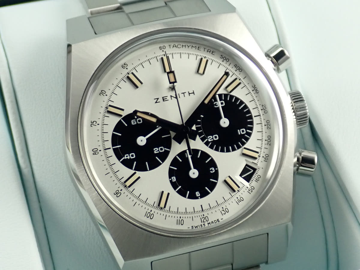ゼニス エル・プリメロ リバイバル ルパン3世 セカンドリミッテッド Ref.03.L384-2.400/07.M384 ホワイト文字盤 美品 V8JPX6H6