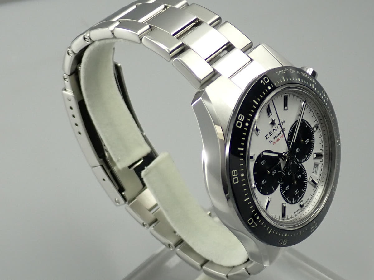 ゼニス クロノマスター スポーツ エル・プリメロ 限定100本 スペシャルエディション Ref.03.3102.3600/02.M3100 ホワイト文字盤 未使用 J9MV0X72