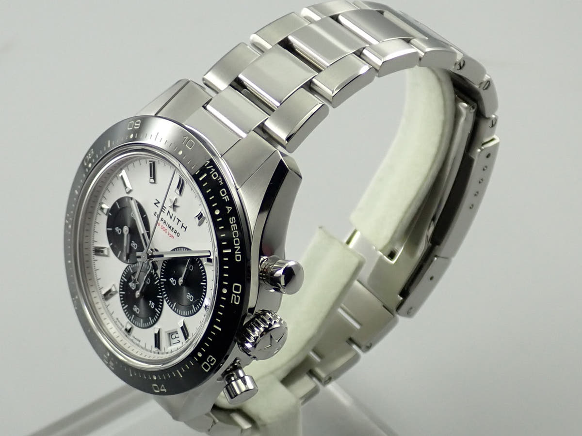 ゼニス クロノマスター スポーツ エル・プリメロ 限定100本 スペシャルエディション Ref.03.3102.3600/02.M3100 ホワイト文字盤 未使用 J9MV0X72