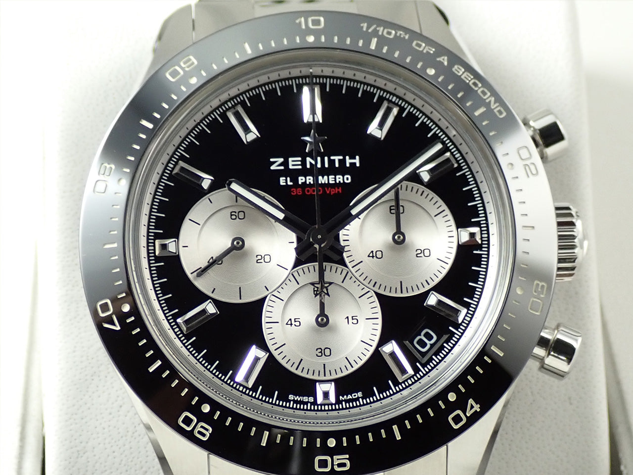 Zenith Chronomaster Sport El Primero Yoshida Special Ref.03.3101.3600/21.M3100 SS Black Dial