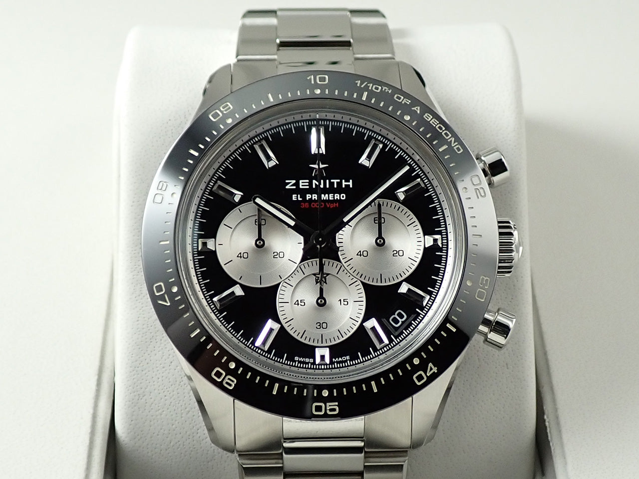 Zenith Chronomaster Sport El Primero Yoshida Special Ref.03.3101.3600/21.M3100 SS Black Dial