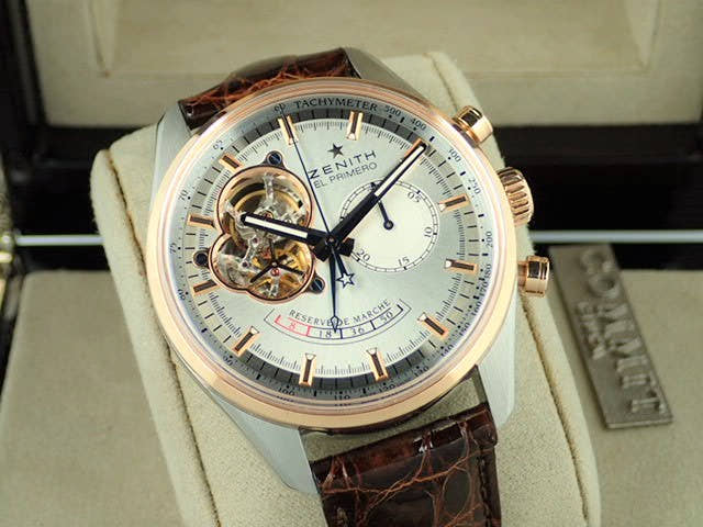 ゼニス エル・プリメロ Ref.51.2080.4021/01.C494 シルバー文字盤 中古 chronomaster-5