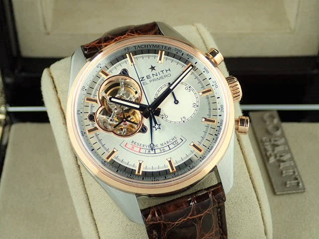 ゼニス エル・プリメロ Ref.51.2080.4021/01.C494 シルバー文字盤 中古 chronomaster-6
