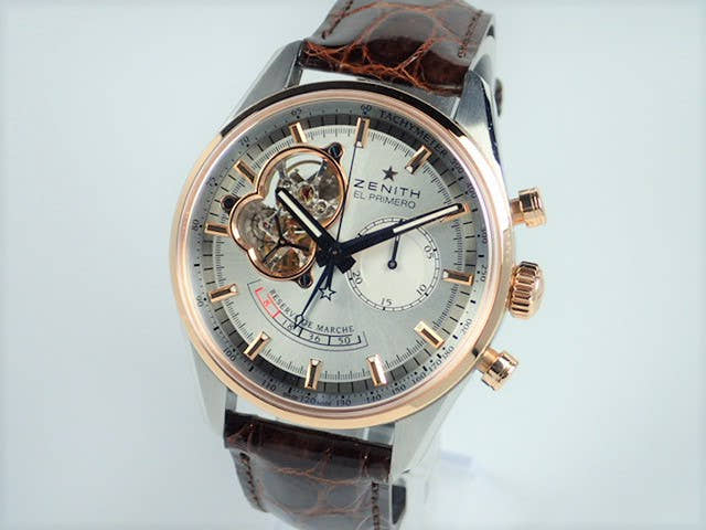 ゼニス エル・プリメロ Ref.51.2080.4021/01.C494 シルバー文字盤 中古 chronomaster-5
