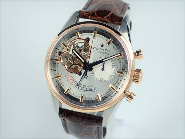 ゼニス エル・プリメロ Ref.51.2080.4021/01.C494 シルバー文字盤 中古 chronomaster-6