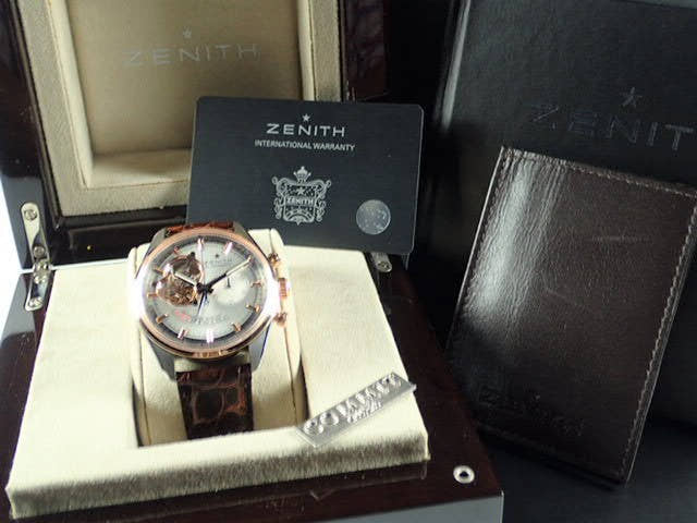 ゼニス エル・プリメロ Ref.51.2080.4021/01.C494 シルバー文字盤 中古 chronomaster-5
