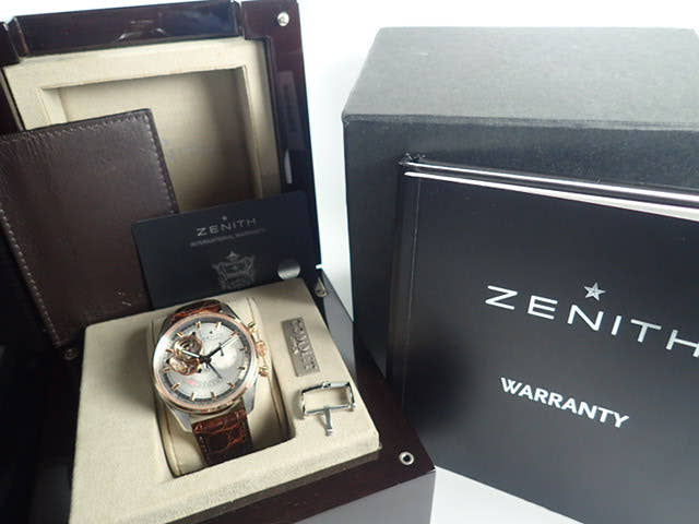 ゼニス エル・プリメロ Ref.51.2080.4021/01.C494 シルバー文字盤 中古 chronomaster-6