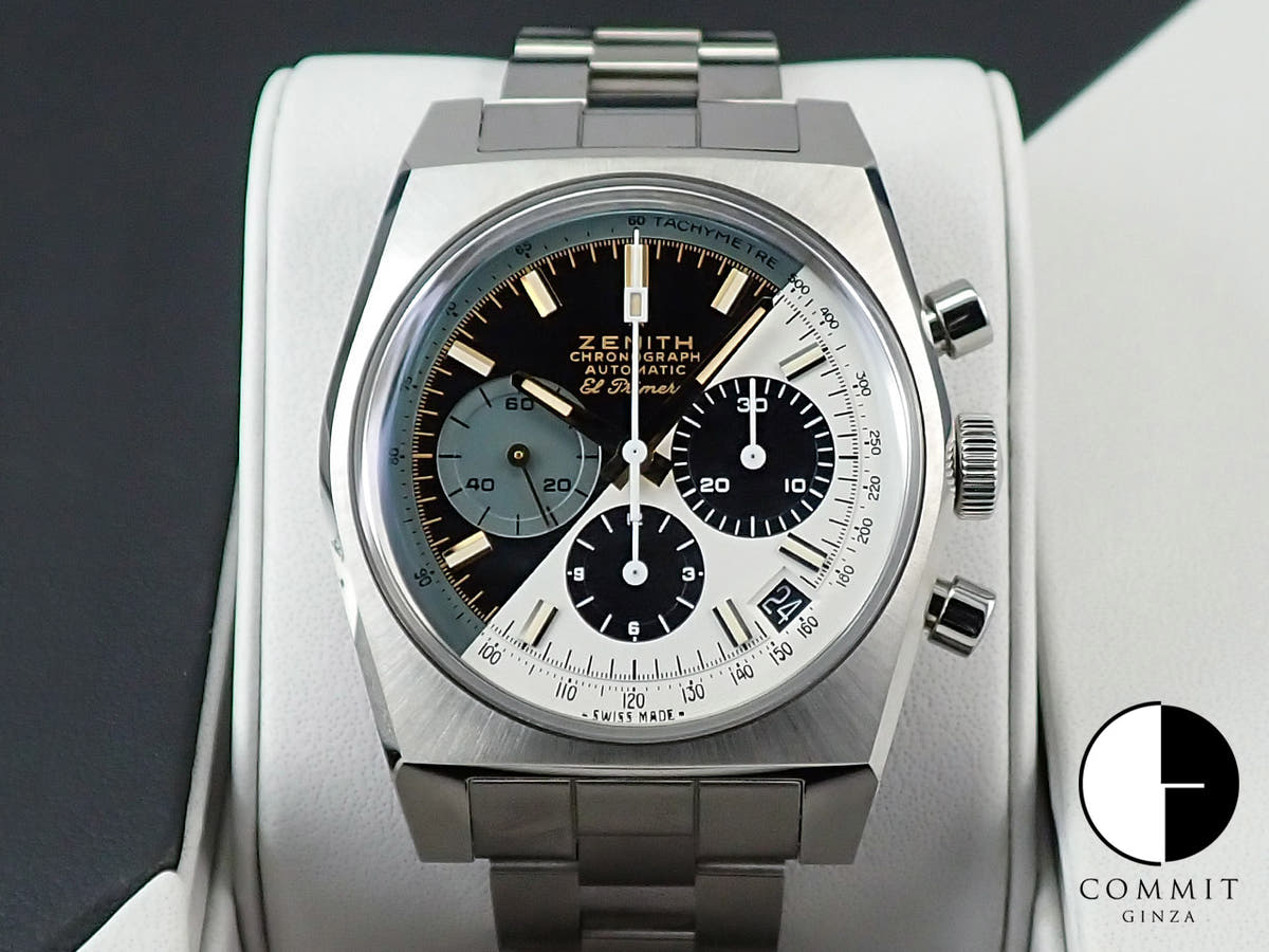 Zenith Chronomaster Revival A384 Lupin the Third - Final Edition Ref.95.L384.400/50.M384 Black &amp; Cream White Dial Very Good Condition 0V6062MY