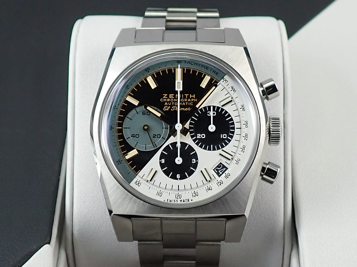 Zenith Chronomaster Revival A384 Lupin the Third - Final Edition Ref.95.L384.400/50.M384 Black &amp; Cream White Dial Very Good Condition 0V6062MY