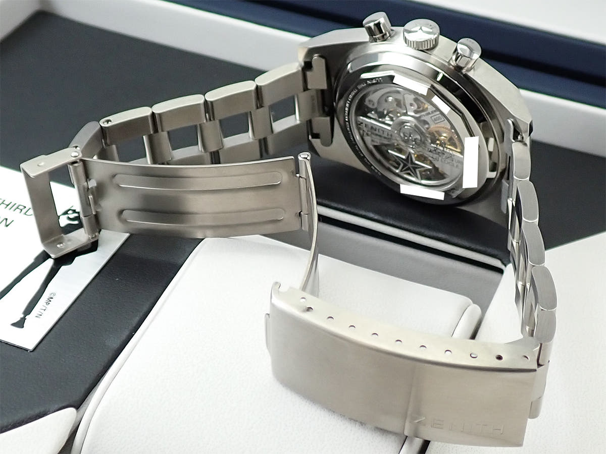 Zenith Chronomaster Revival A384 Lupin the Third - Final Edition Ref.95.L384.400/50.M384 Black &amp; Cream White Dial Very Good Condition 0V6062MY