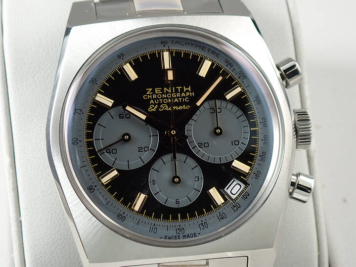 ゼニス クロノマスター リバイバル ルパン三世 50th Anniversary Edition Ref.95.L384-2.400/27.M384 ブラック文字盤 未使用 C1863759