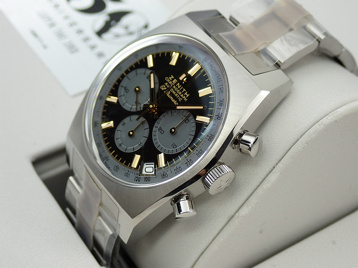 ゼニス クロノマスター リバイバル ルパン三世 50th Anniversary Edition Ref.95.L384-2.400/27.M384 ブラック文字盤 未使用 C1863759