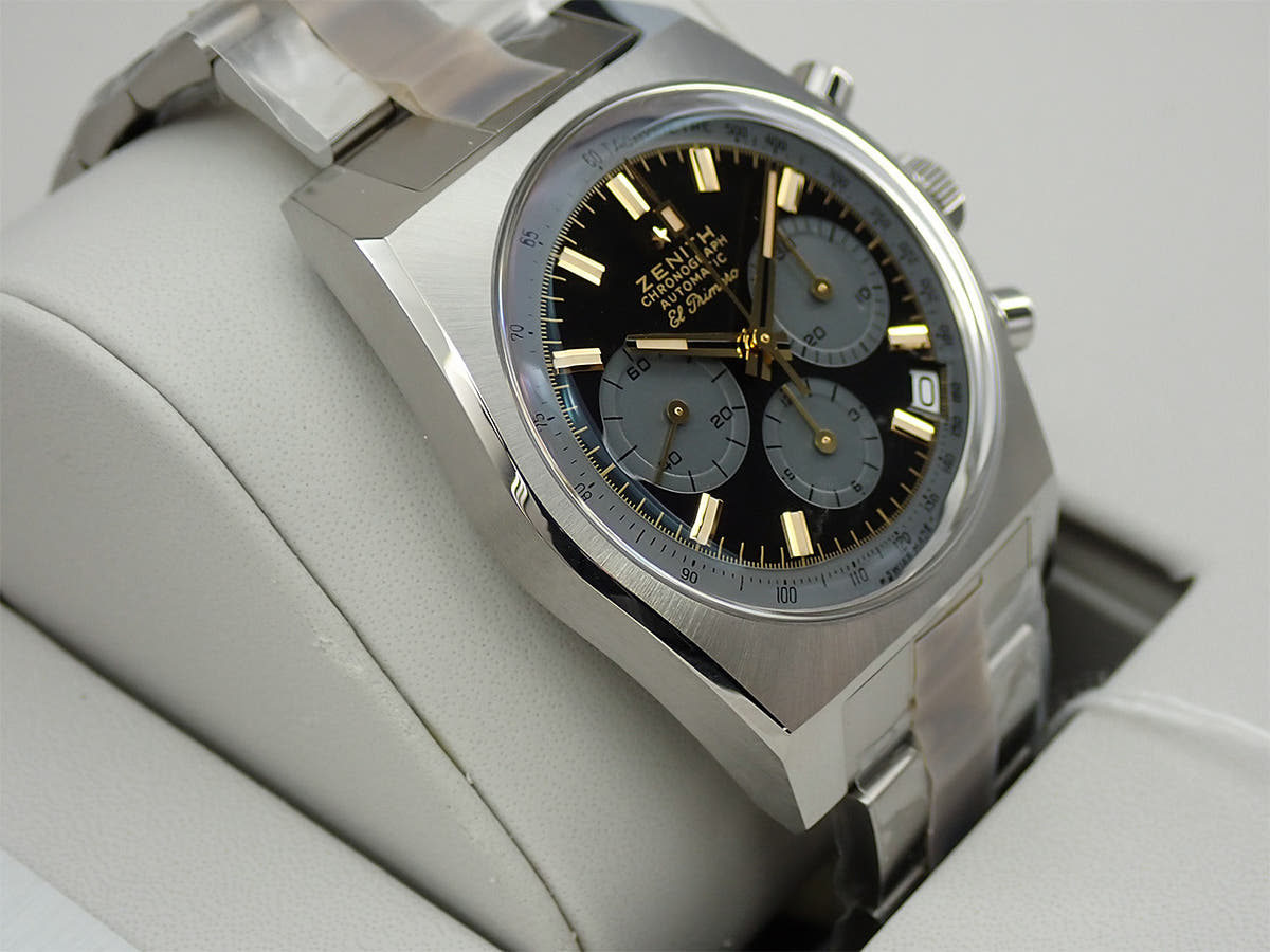 ゼニス クロノマスター リバイバル ルパン三世 50th Anniversary Edition Ref.95.L384-2.400/27.M384 ブラック文字盤 未使用 C1863759