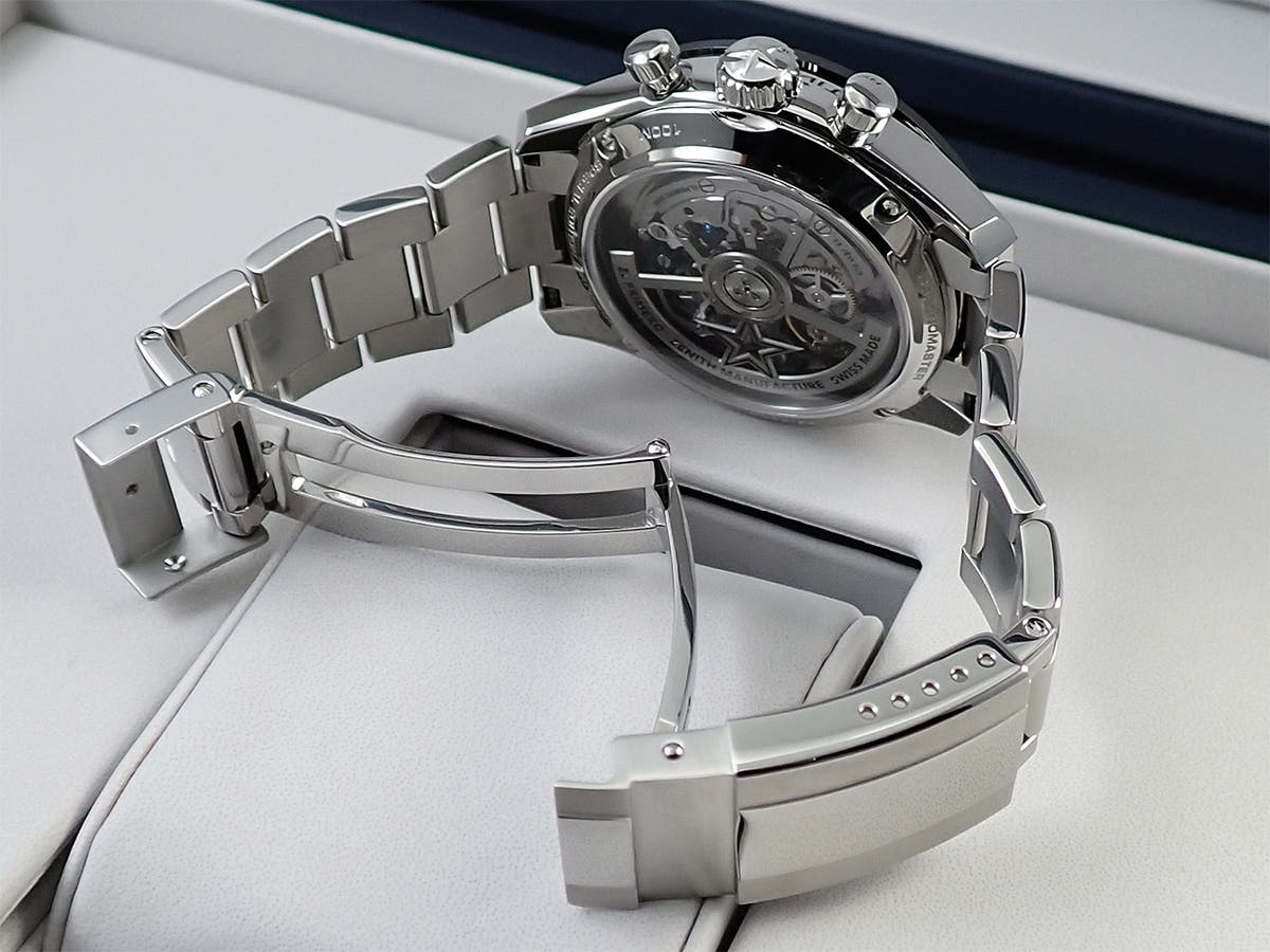 ゼニス クロノマスター スポーツ ヨシダ スペシャル エディション Ref.03.3105.3600/52.M3100 アクアブルー文字盤 未使用 Y23T2Z26