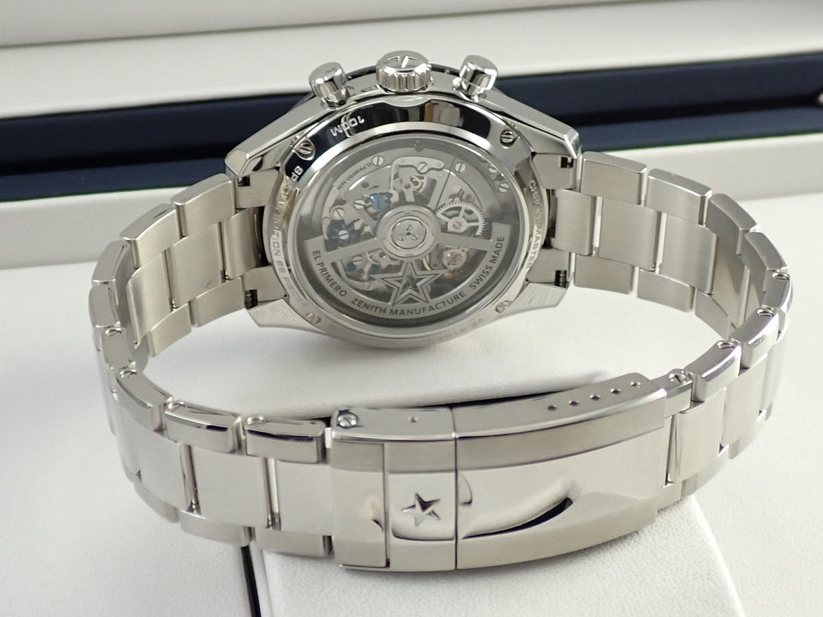 ゼニス クロノマスター スポーツ ヨシダ スペシャル エディション Ref.03.3104.3600/54.M3100 アクアブルー文字盤 未使用 UHL0RS8K