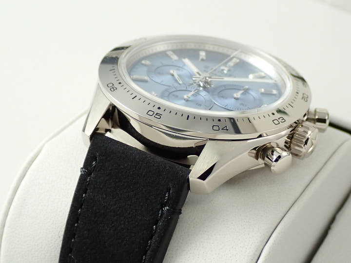 ゼニス クロノマスタースポーツ ヨシダスペシャルエディション Ref.65.3103.3600/53.C920 アクアブルー文字盤 極美品 003VA09P