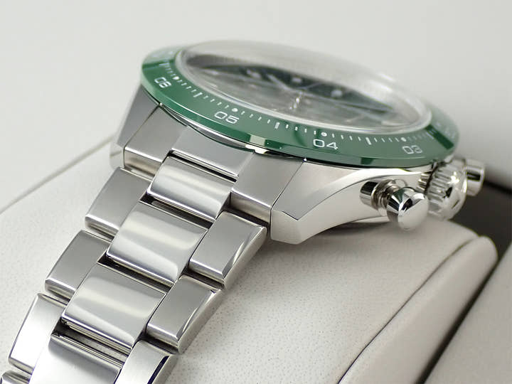 ゼニス クロノマスター スポーツ ヨシダ スペシャル Ref.03.3107.3600/56.M3100 グリーン文字盤 極美品 2CYLAHXM