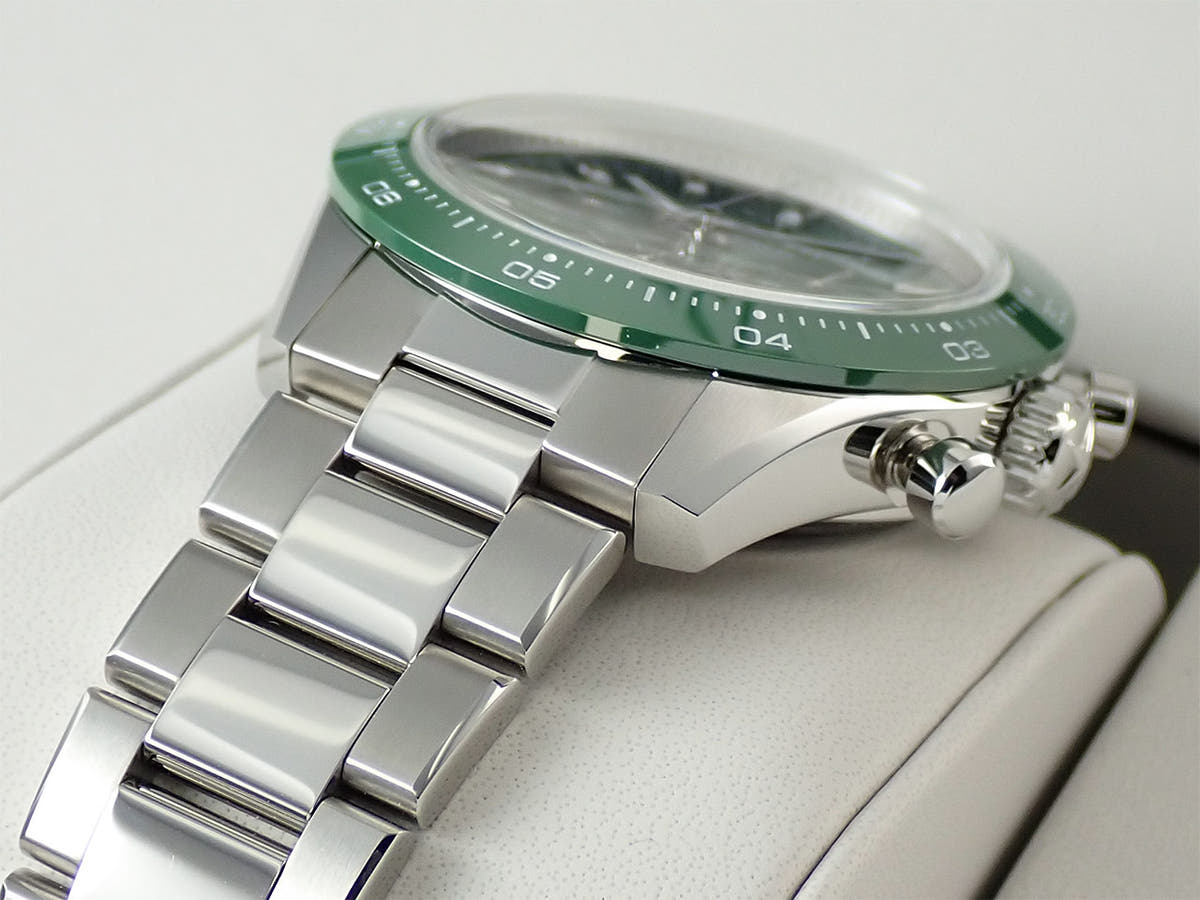 ゼニス クロノマスター スポーツ ヨシダ スペシャル Ref.03.3107.3600/56.M3100 グリーン文字盤 極美品 2CYLAHXM