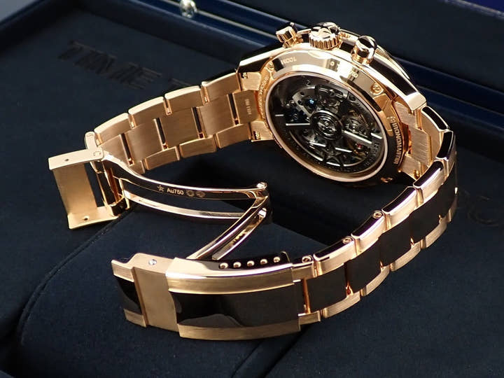 ゼニス クロノマスター スポーツ ヨシダスペシャル Ref.22.3102.3600/21.M3100 18KRG ブラックラッカー文字盤 未使用 7M8U4267