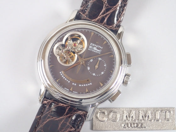 Zenith Chronomaster T Open Brown Dial Ref.03.0240.4021/72.C496