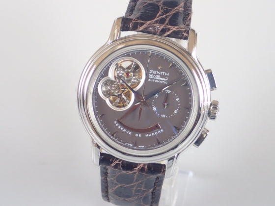 Zenith Chronomaster T Open Brown Dial Ref.03.0240.4021/72.C496