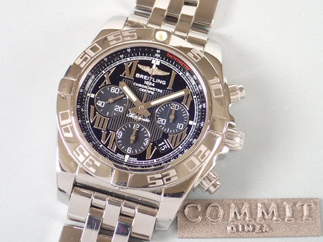 ブライトリング クロノマット Ref.A011B56PA オニキスブラック文字盤 中古 chronomat