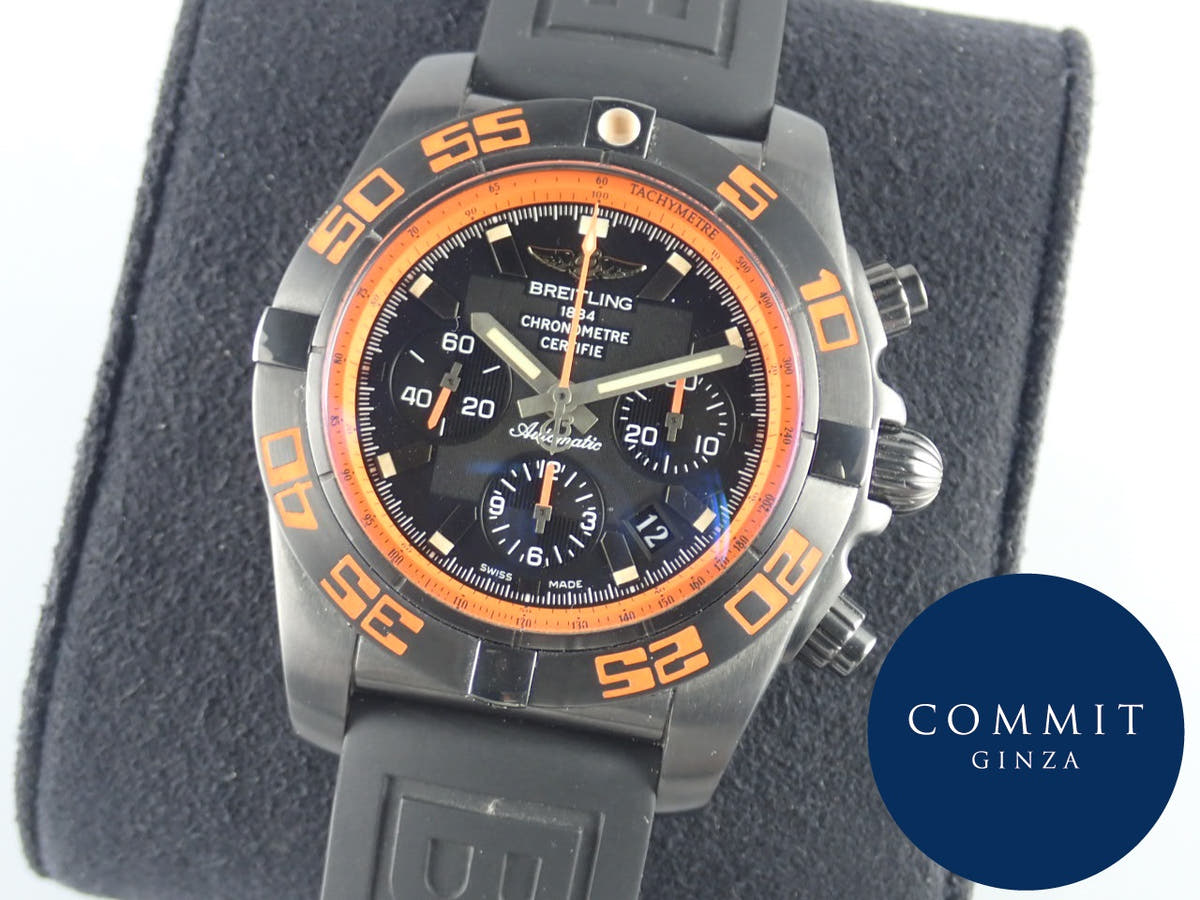 ブライトリング クロノマット44 Ref.M011B07VRB(MB0111) ブラック文字盤 中古 chronomat-2
